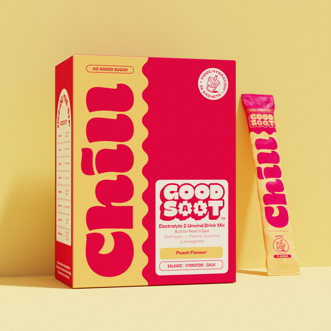 Chill Relax & Unwind Electrolyte Hydration Sachets | GoodSalt™