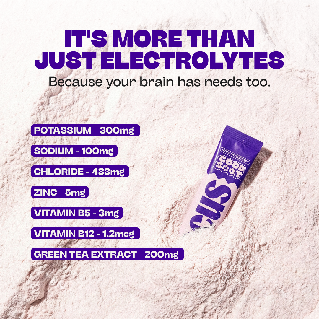 More than just electrolytes sachet 